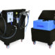 CCU Ad Blue extractor / distributor cart - back and frontal side